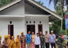 Dandim 0601/Pandeglang, Serahkan 2 Kunci Rumah Veteran Yang Selesai Di Rehab